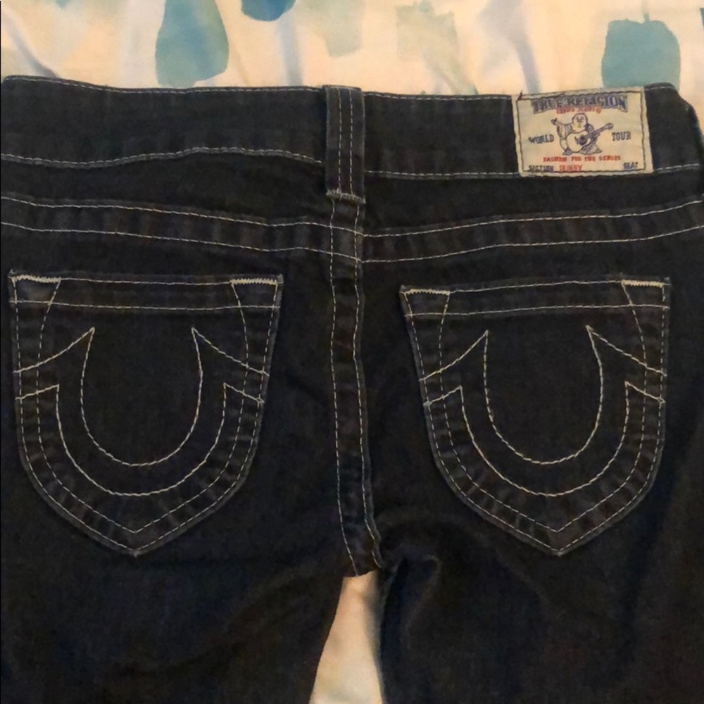 True religion skinny jeans size 25